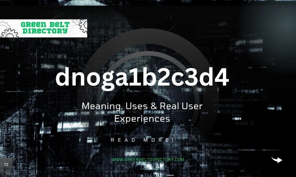 -dnoga1b2c3d4-: Understanding its Impact and Significance