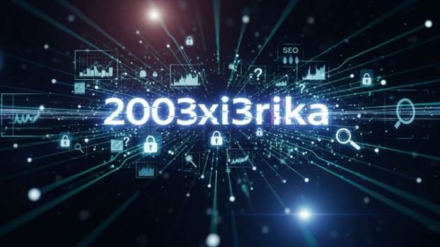 Exploring the Fascinating World of 2003xi3rika: A Comprehensive Guide